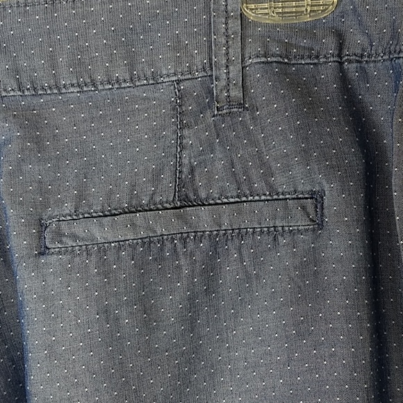 Lee Women's Shorts Midrise Fit Pacific Dot Blue 10 - Picture 3 of 7